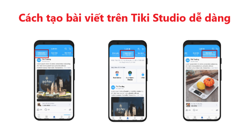 Hướng dẫn tạo bài viết trên Tiki Studio dễ dàng 