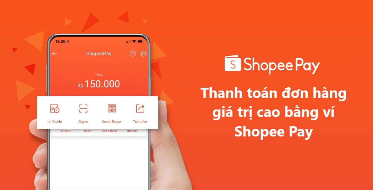 Hướng dẫn cách thanh toán đơn hàng giá trị cao bằng ví Shopee Pay